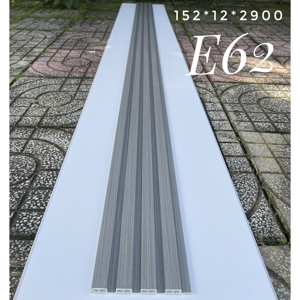 Ốp Tường Lam Sóng Giả Gỗ 4 Sóng Thấp