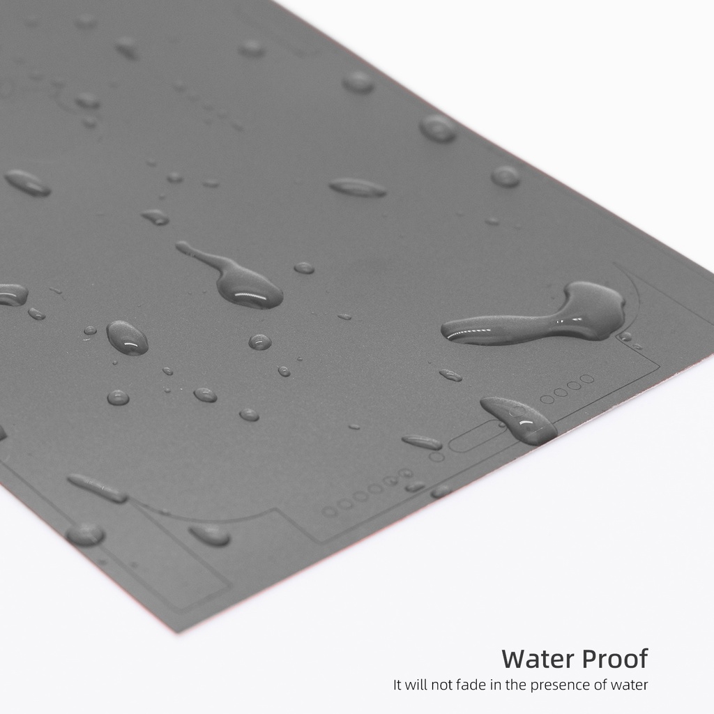 Miếng Dán Chống Trầy Màu Xám In logo Cho iphone 7 8 plus x xr 11 12 13 14 15 pro max