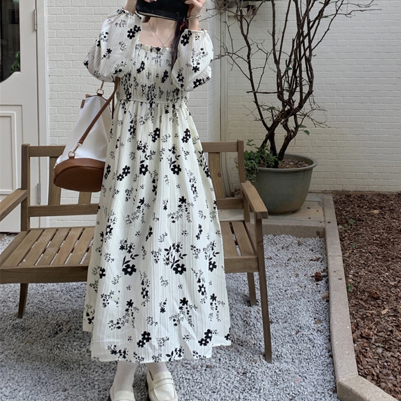 IELGY  Đầm Dáng Dài Thời Trang Ngọt Ngào Cao Cấp Cho Nữ