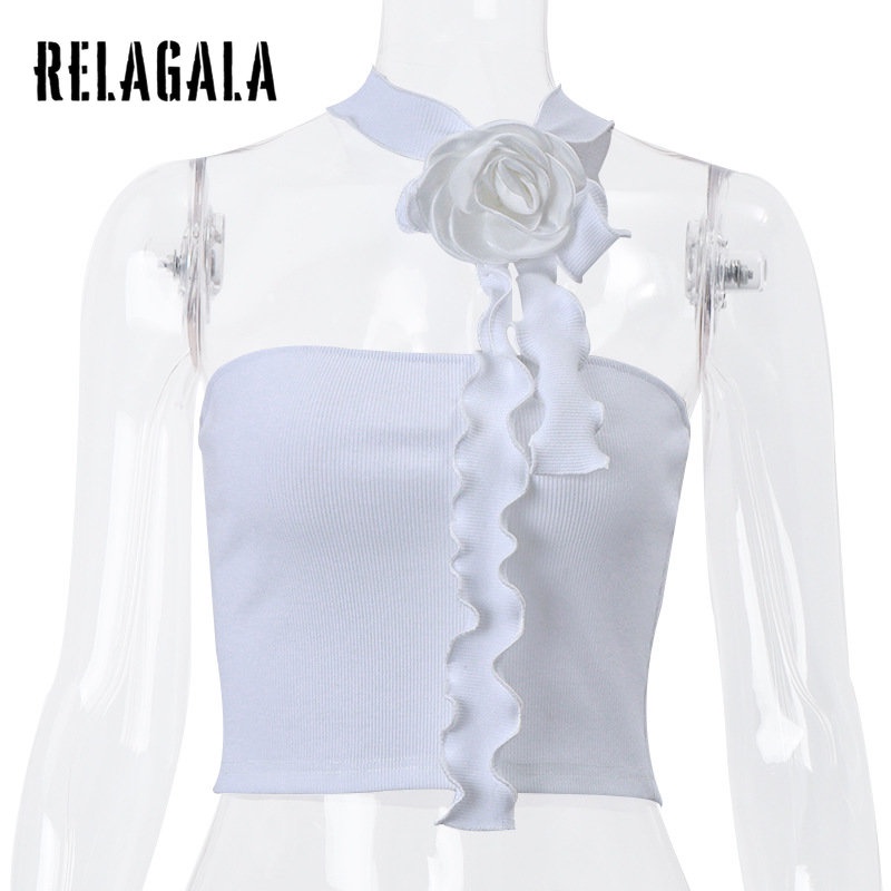 Áo Hai Dây Ôm Dáng Màu Trơn In Họa Tiết Hoa Thời Trang 2023 Cho Nữ | BigBuy360 - bigbuy360.vn