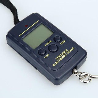Cân Hành Lý Điện Tử Mini 40kg / 10g Có Móc Treo Màn Hình LCD