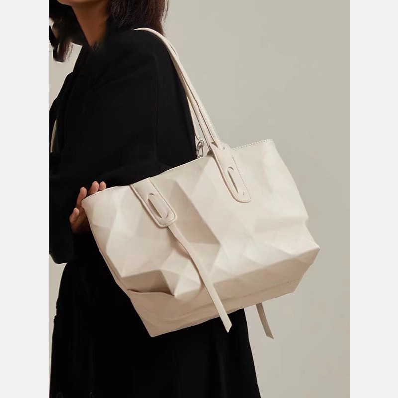Ielgy Túi Tote Đeo Vai Sức Chứa Lớn Hình Thoi Đơn Giản Thời Trang Cao Cấp