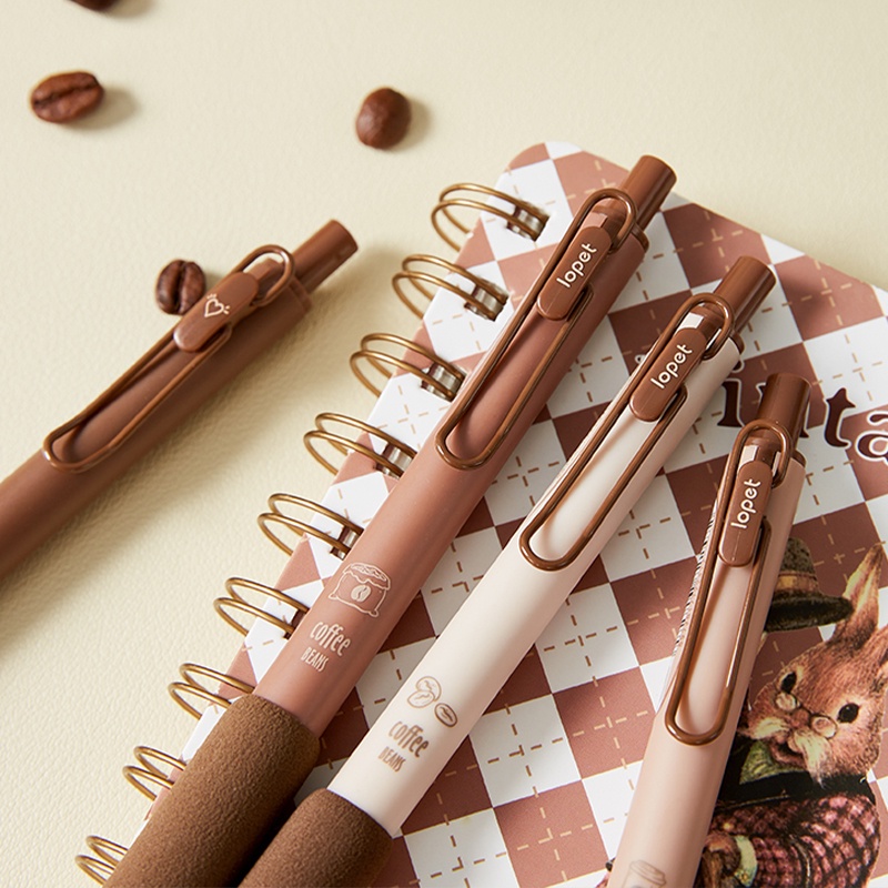 Set 4 Bút Mực Nước Cappuccino Ngòi 0.5mm Màu Đen