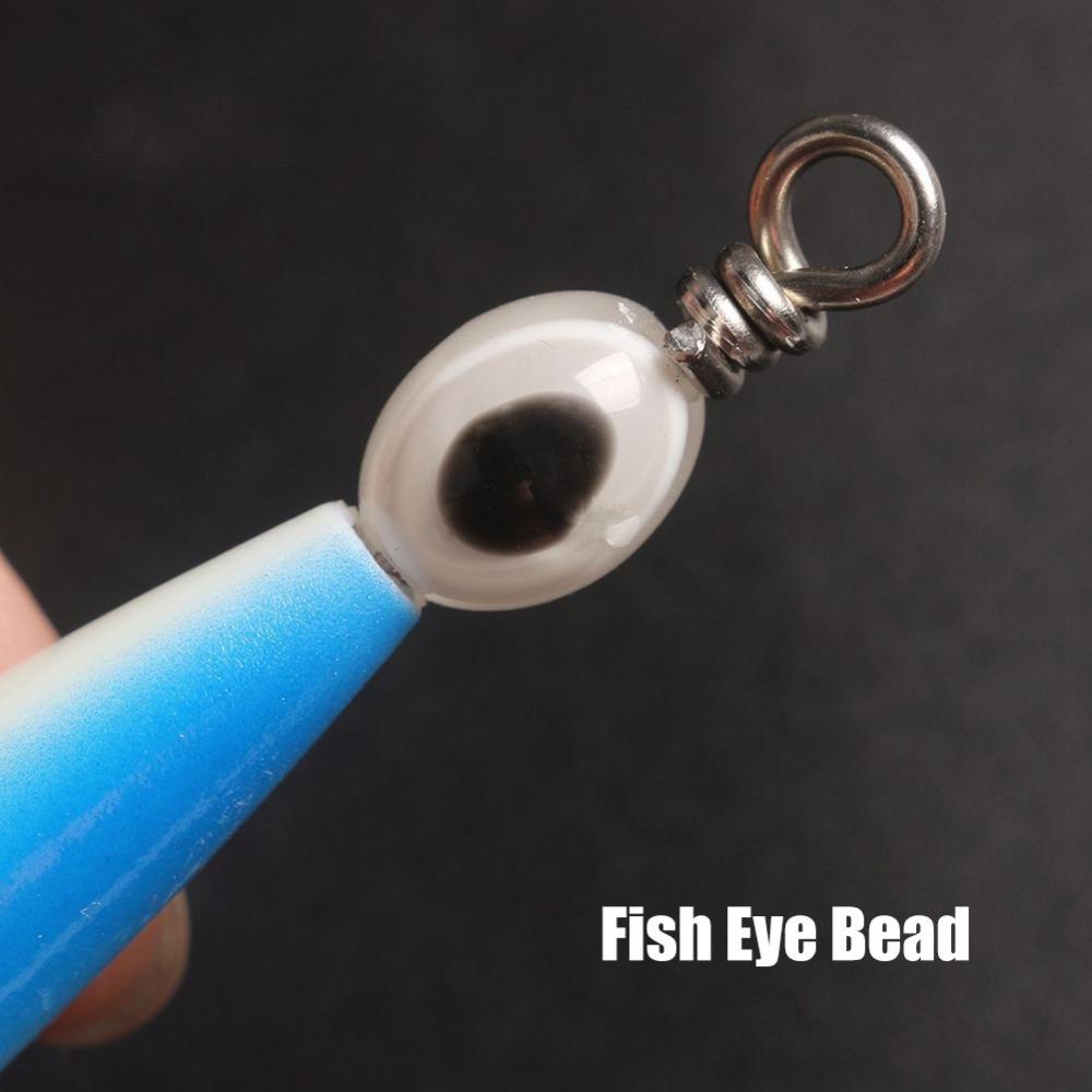 Set 2 Mồi Câu Cá Giả Hình Tôm Dạ Quang Có Mắt Mực Phong Cách Mới