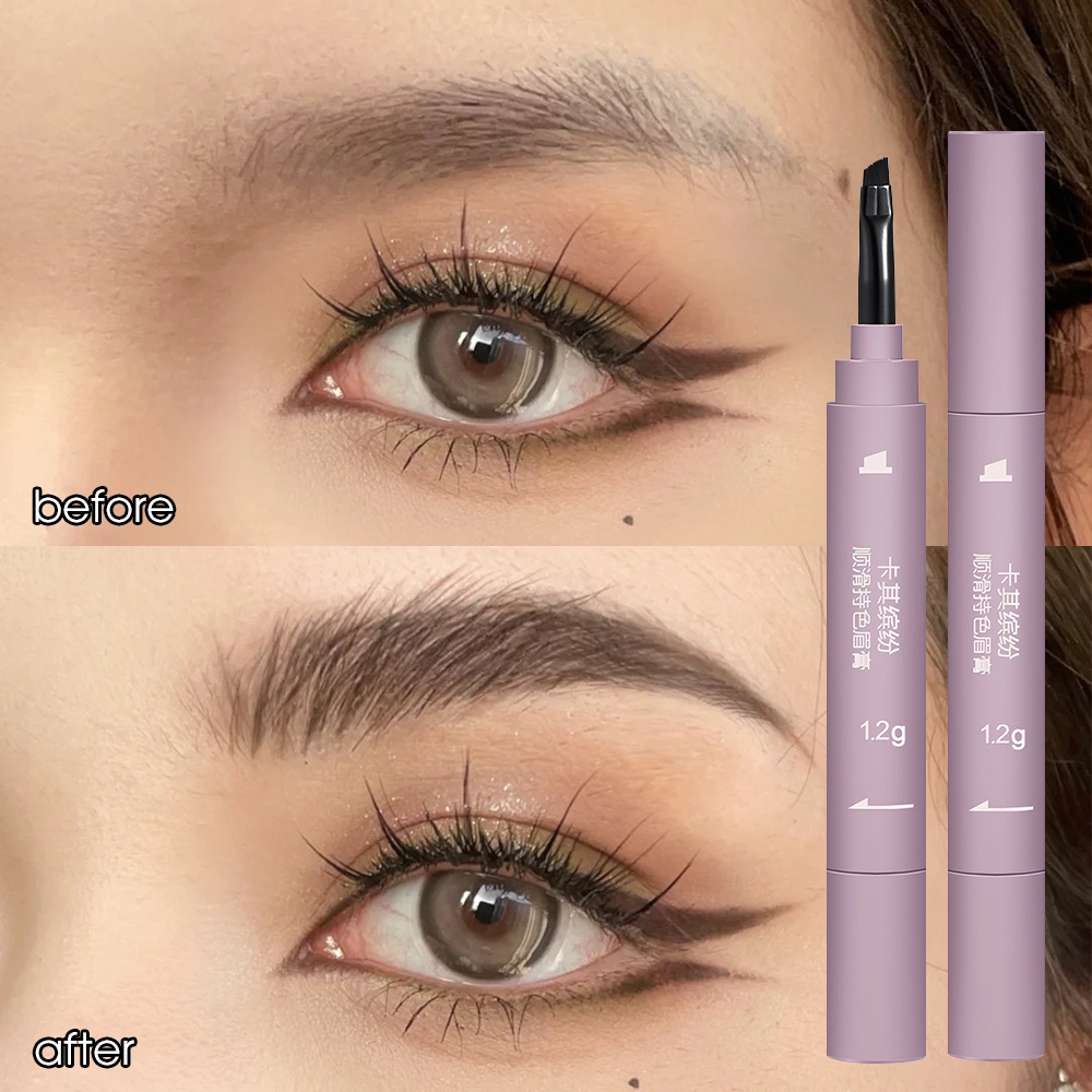 Kem Nhuộm Lông Mày Ba Chiều Chống Nước Lâu Trôi Thương Hiệu KAQIBINFEN Dành Cho Bạn Nữ