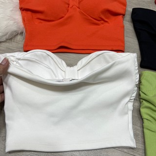 Áo croptop đan dây có mút ngực chất đẹp