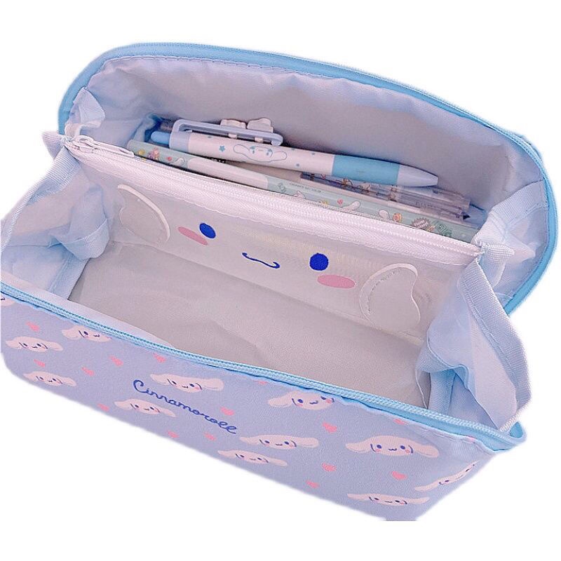 Hộp Bút Cỡ Lớn In Hoạt Hình Cinnamoroll My Melody Dễ Thương