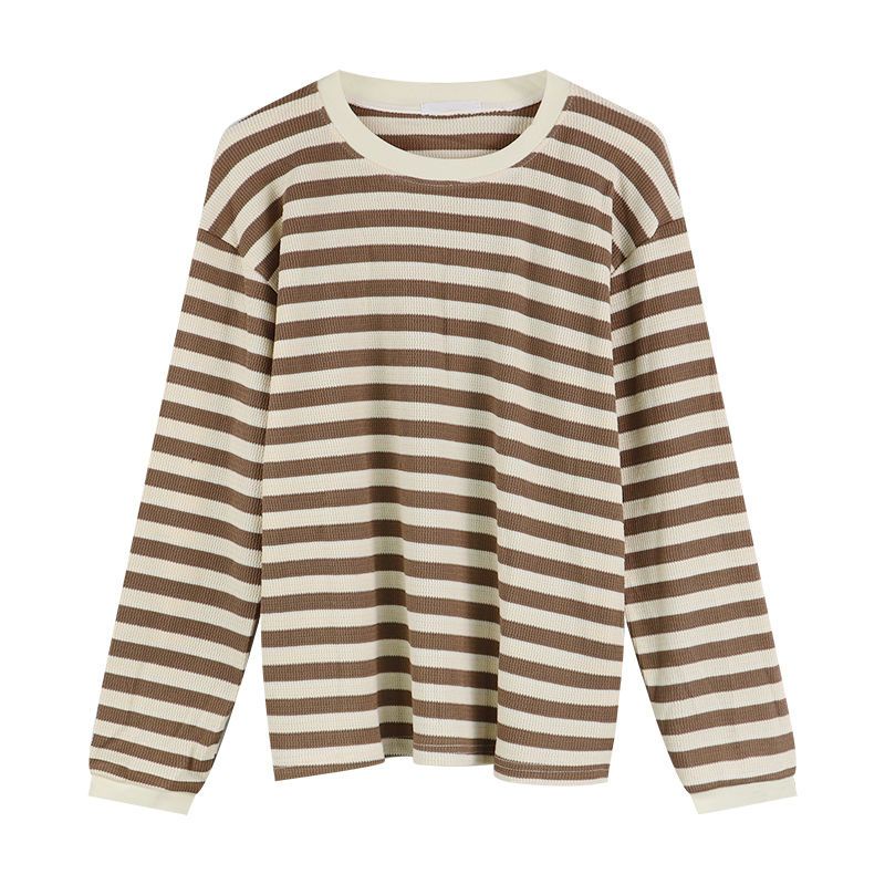 COZOK Áo Thun Nữ Dài Tay Cổ Tròn Thời Trang Hàn