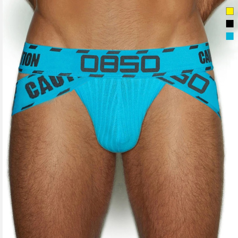 0850 Quần lót nam Sexy Thấp eo Jockstrap Cotton G-String Thongs Thoáng khí Nhanh khô Gay Bikini Quần lót BS3102