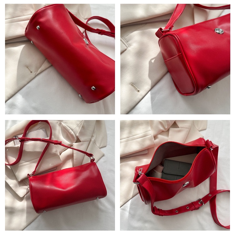 Túi Xách JASMIN NOIR Da PU Đính Đinh Tán Thiết Kế Đơn Giản Thời Trang Cho Nữ