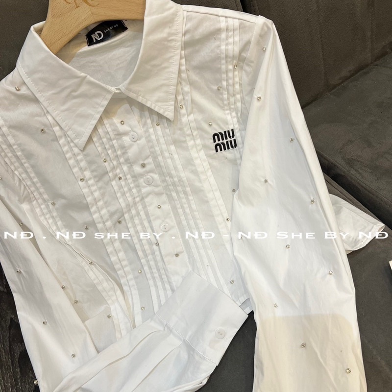 SƠ MI MIUMIU HÀNG SẴN