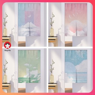 Rèm treo cửa bằng vải cotton lanh dày dặn phong cách nhật bản chất lượng cao