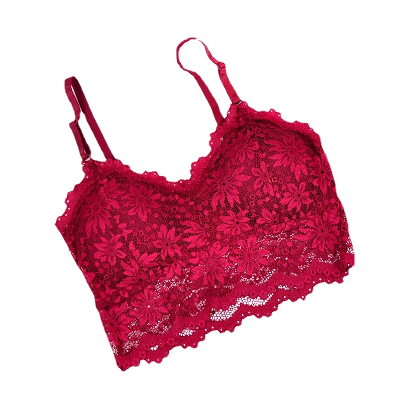 Áo lót ren một màu thời trang dành cho nữ