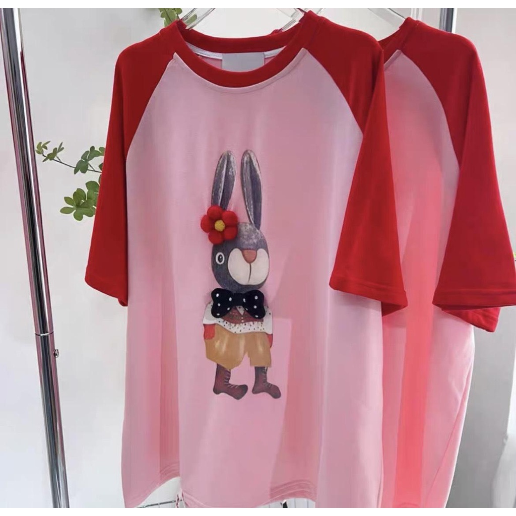 Áo Thun TN QC In Hình Cute - E116