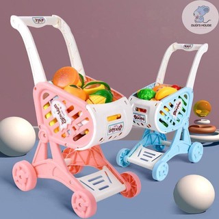 Xe đồ chơi, Xe tập đi cho bé, Xe đẩy đồ chơi siêu thị xinh xắn cho bé trai bé gái