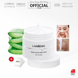 Lột mụn thu nhỏ lỗ chân lông LANBENA Nose Plants Rose Strips