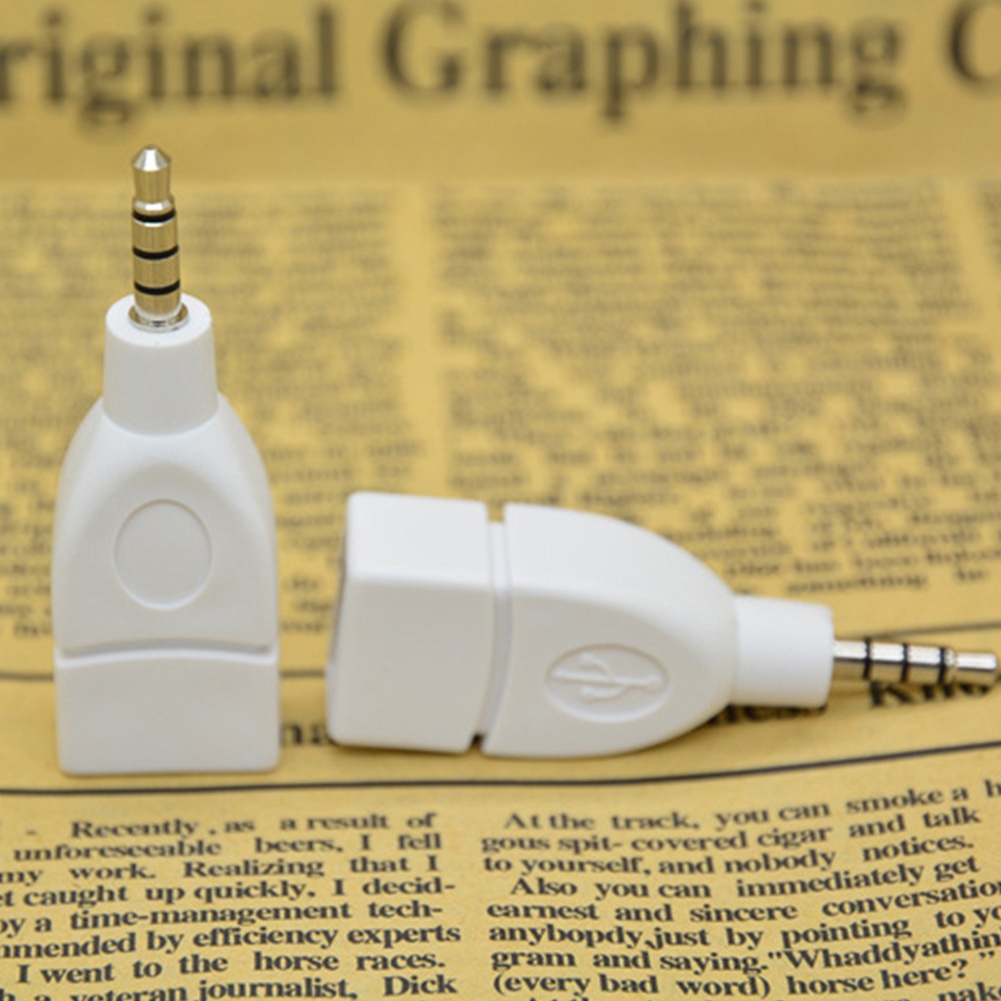 Đầu chuyển đổi LENOVO giắc cắm âm thanh 3.5mm sang cổng USB 2.0 tiện lợi