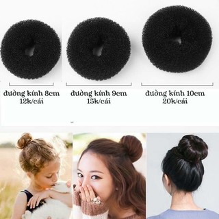 Dụng cụ độn tóc dùng trong búi củ tỏi - Búi tóc Donut