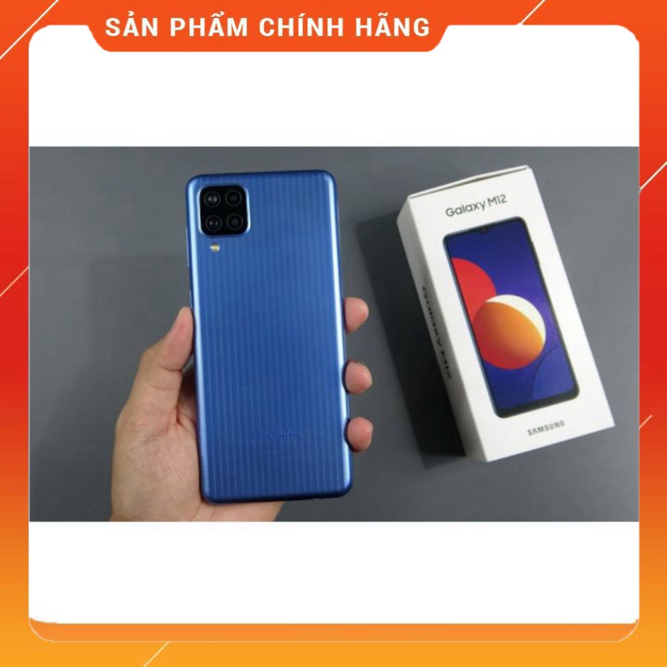 Điện thoại SAMSUNG GALAXY M12 - HÀNG chính hãng bảo hành 12 tháng trên TQ NGUYÊN SEAL - Minh Châu