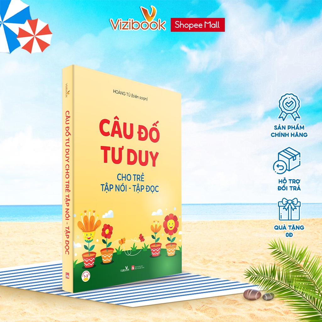 Sách - Câu đố tư duy cho trẻ tập nói - tập đọc