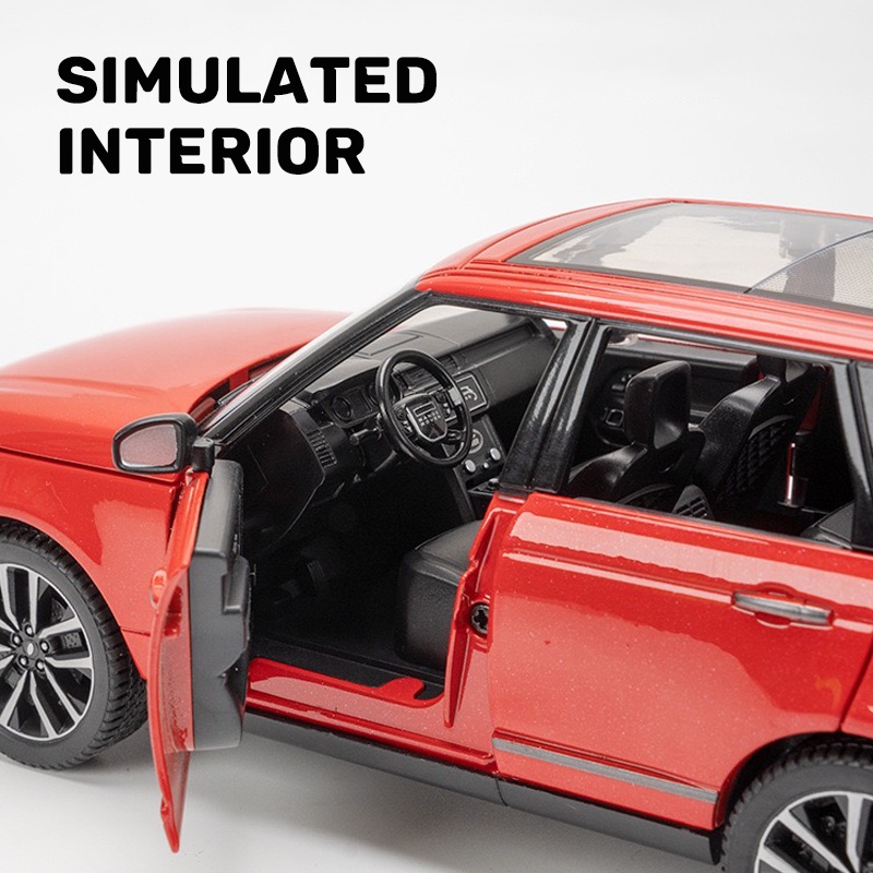 Mô Hình Xe Hơi Land Rover Range Rover SUV Bằng Hợp Kim Tỉ Lệ 1: 24