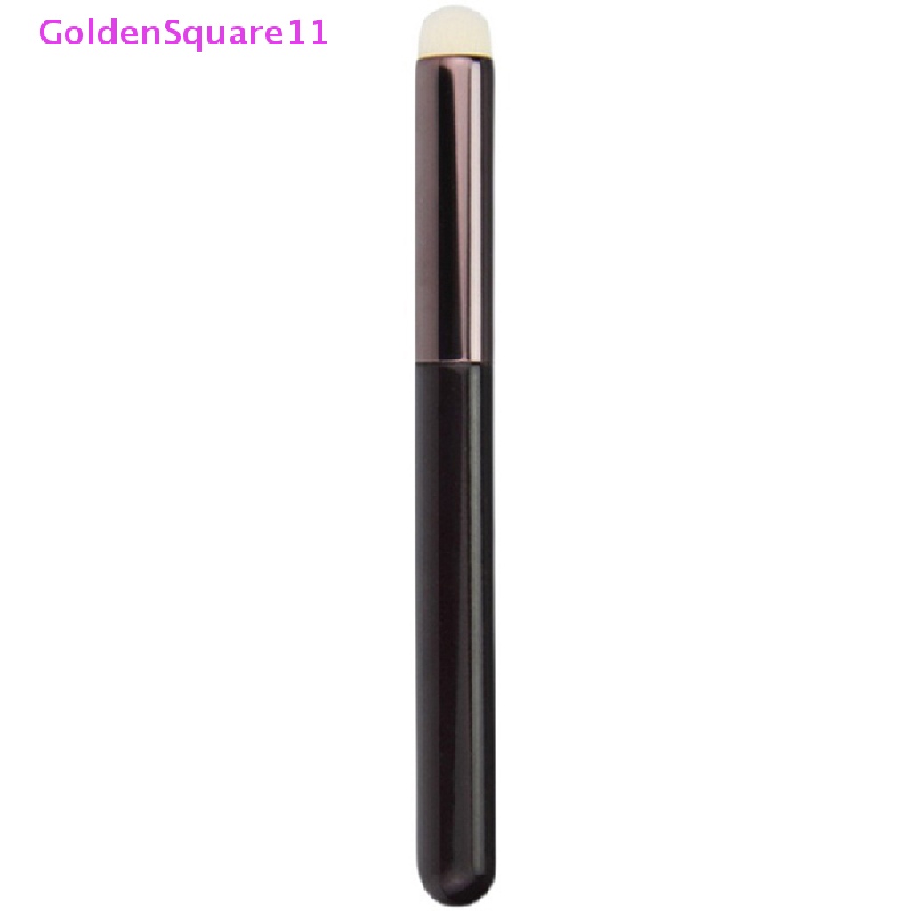 Cọ Trang Điểm Tán Nền Phủ Phấn Thiết Kế Hai Đầu Cọ Màu Vàng Kim