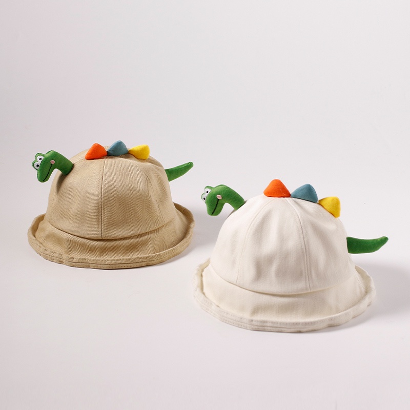 Nón Tai Bèo Chống Nắng Hình Khủng Long Siêu Dễ Thương Phong Cách Hàn Quốc Cho Bé Trai Và Gái
