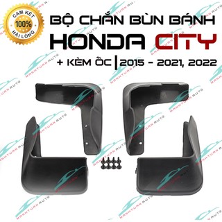 Bộ 4 Chắn Bùn Xe Honda City 2015 - 2020, 2021 - 2022