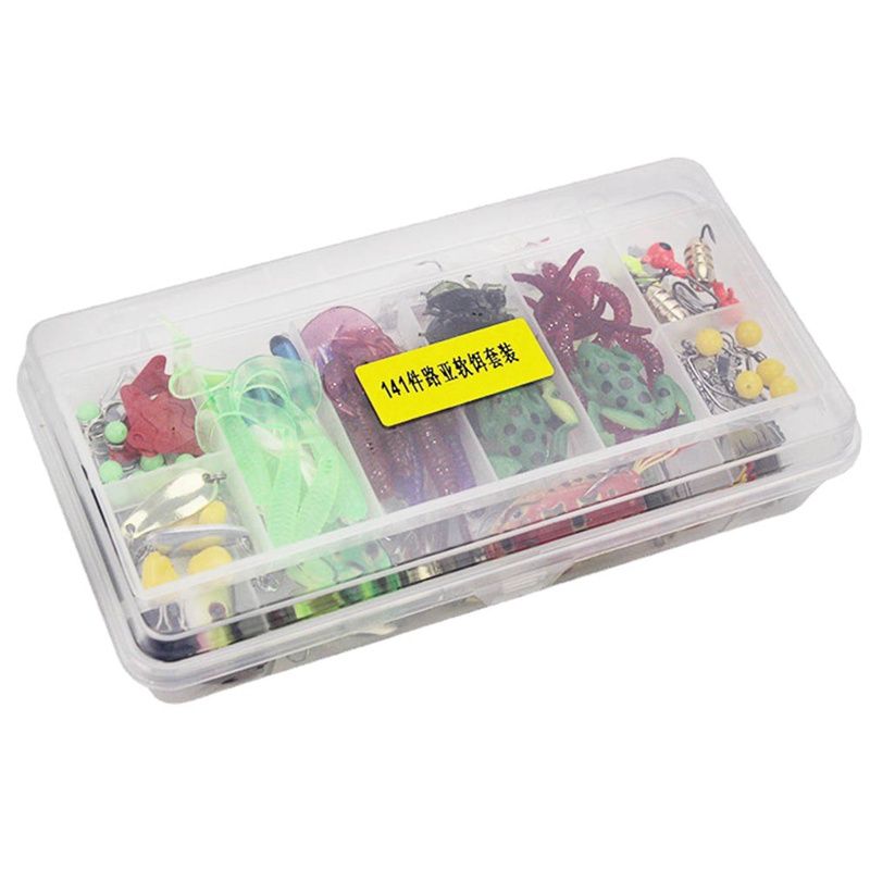Set 141 Mồi Giả Thu Hút Câu Cá Hiệu Quả