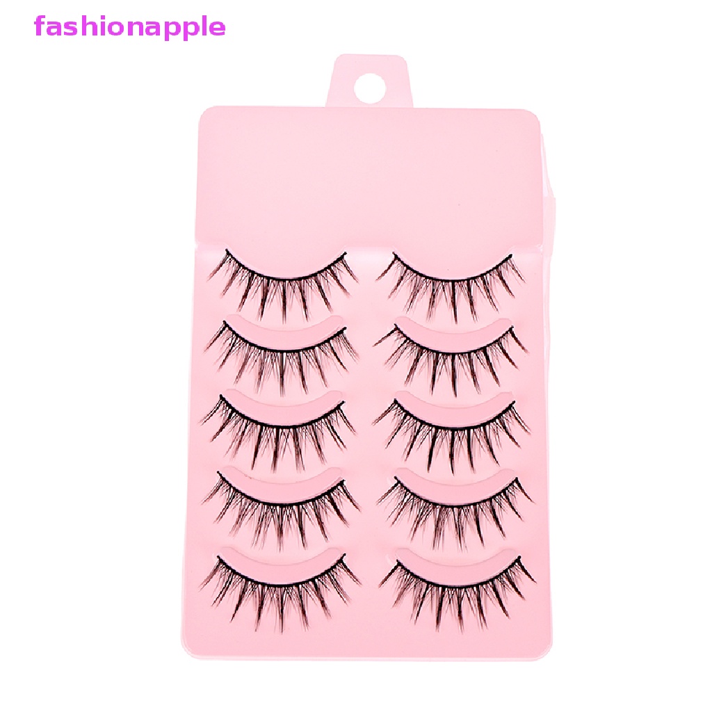 Set 5 Cặp Lông Mi Giả Cong Dài Tự Nhiên