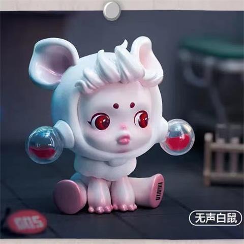 Hàng Có Sẵn POPMART Đồ Chơi POPMART SKULLPANDA Dream-Eating Động Vật Phiên Bản Mẹ