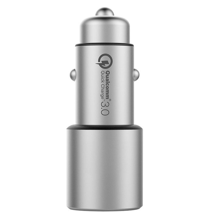 Củ sạc nhanh ô tô Xiaomi QC3.0 - 2 cổng USB hàng chính hãng