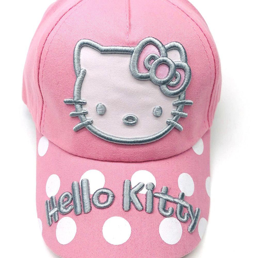 Mũ Lưỡi Trai Hình Mèo Kitty Dễ Thương Cho Bé