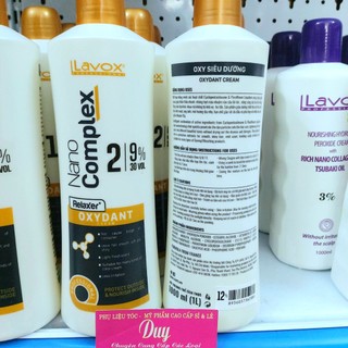 Oxy Trợ Nhuộm Lavox Nano (Lớn) 1000ml