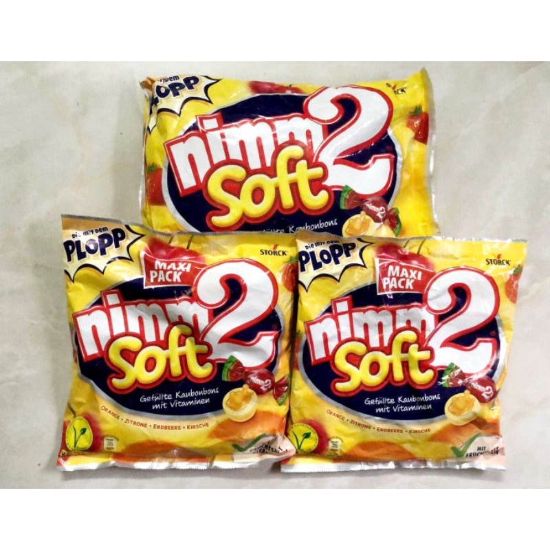 Kẹo trái cây NIMM2 SOFT của Đức bịch 345gram