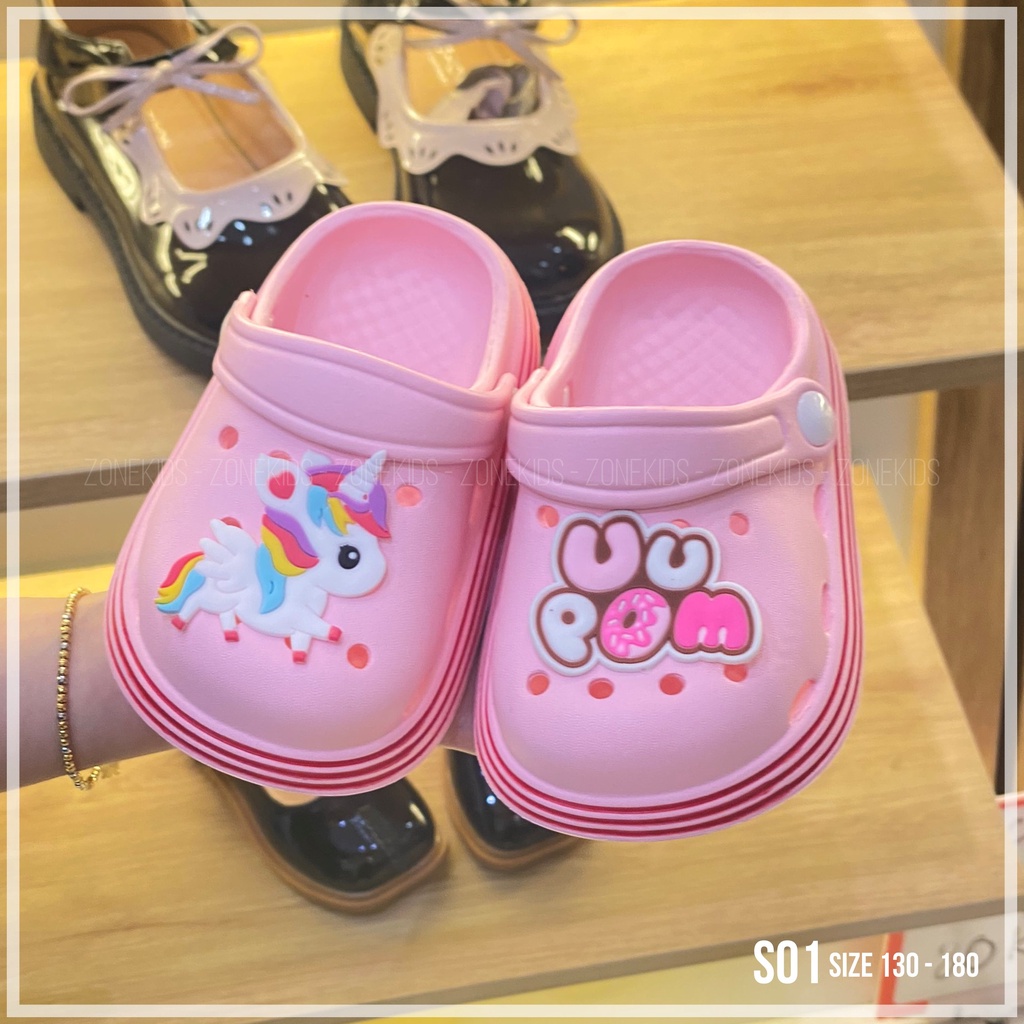 Dép sục siêu nhẹ, siêu êm cho bé gái bé trai Zonekids - S01