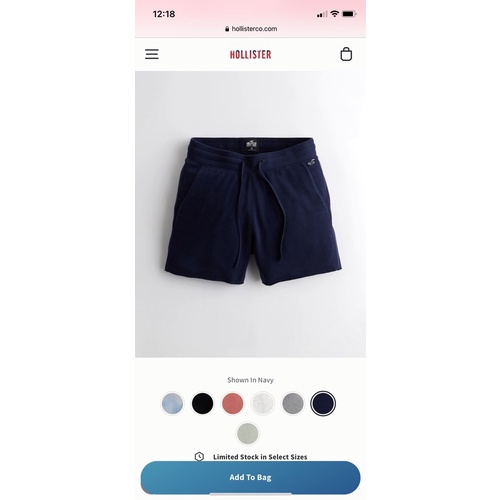 Quần jogger Hollister chính hãng size xs