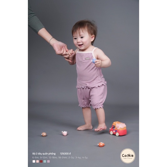 Cookie - Bộ 2 dây bèo tăm mềm mât cho bé gái