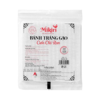 Bánh tráng gạo cuốn chả ram Mikiri ( 12 xấp )