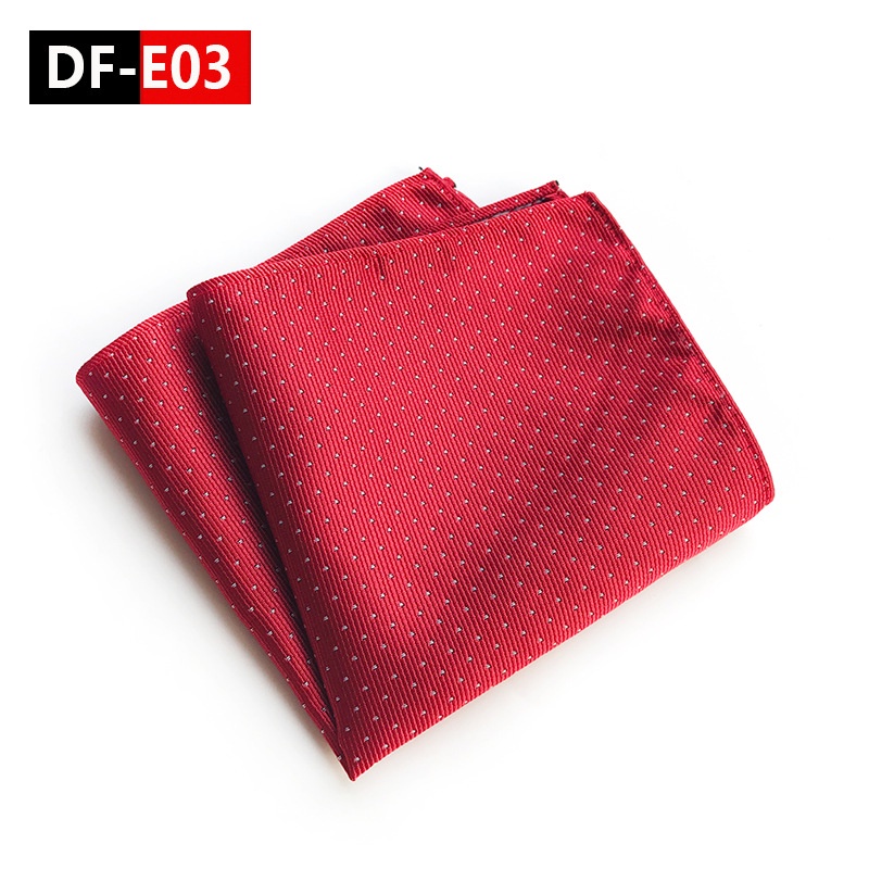 Khăn tay EFAN bỏ túi hình vuông nhiều họa tiết màu sắc tùy chọn dành cho nam