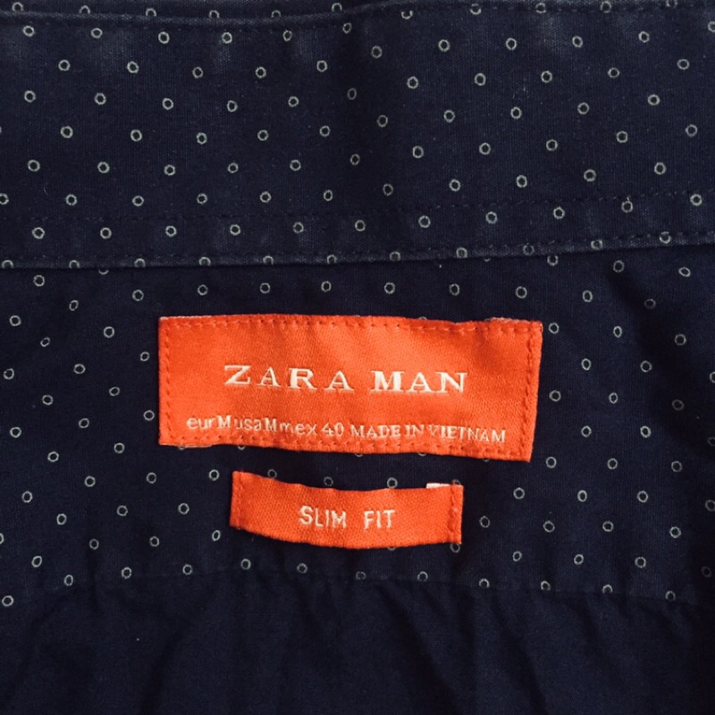 Áo sơ mi ZARA MAN size 40 2hands