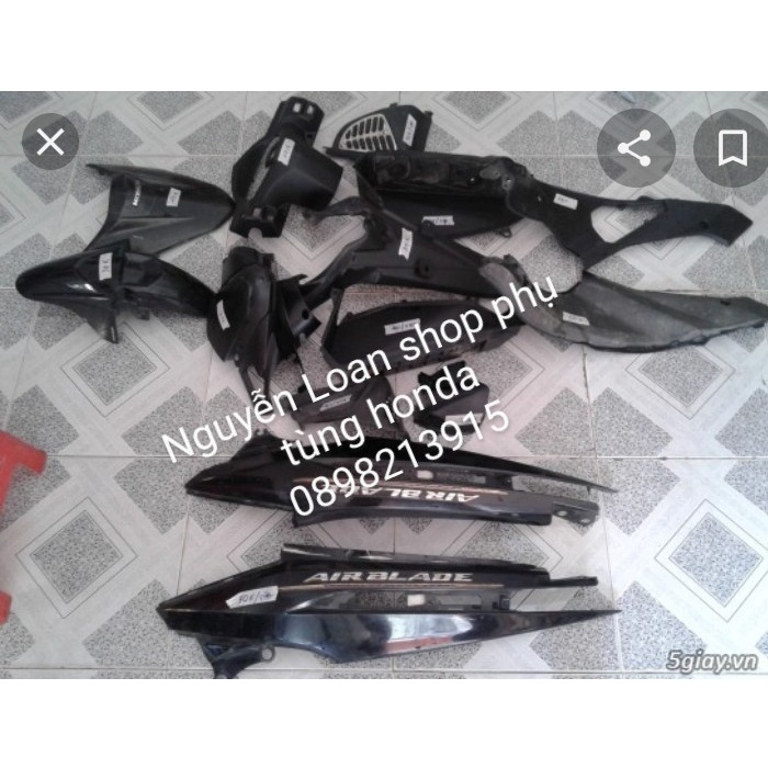 Dàn áo xe Airblade đoi đầu 110 bxc - VJC SÀI GÒN