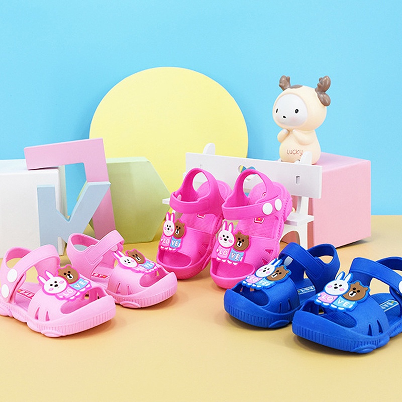 Xăng đan Chống Trượt Chống Thấm Nước Thoáng Khí Cho Bé Tập Đi