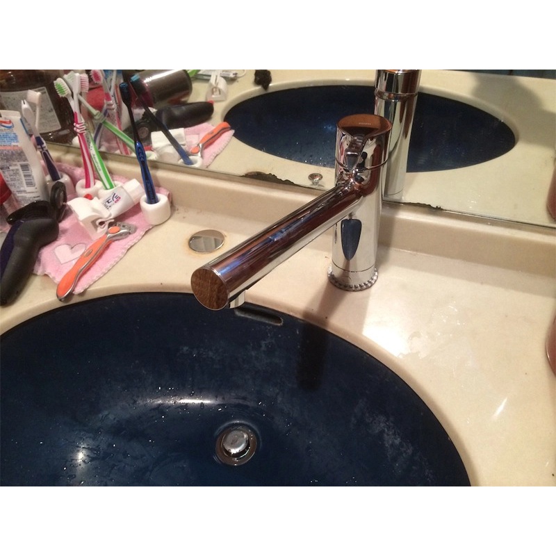 Vòi rửa chén bát Toto TKS05301J Nóng lạnh Tiết kiệm nước- Hàng nội địa Nhật - Mới 100% - Bảo hành điện tử 12 tháng