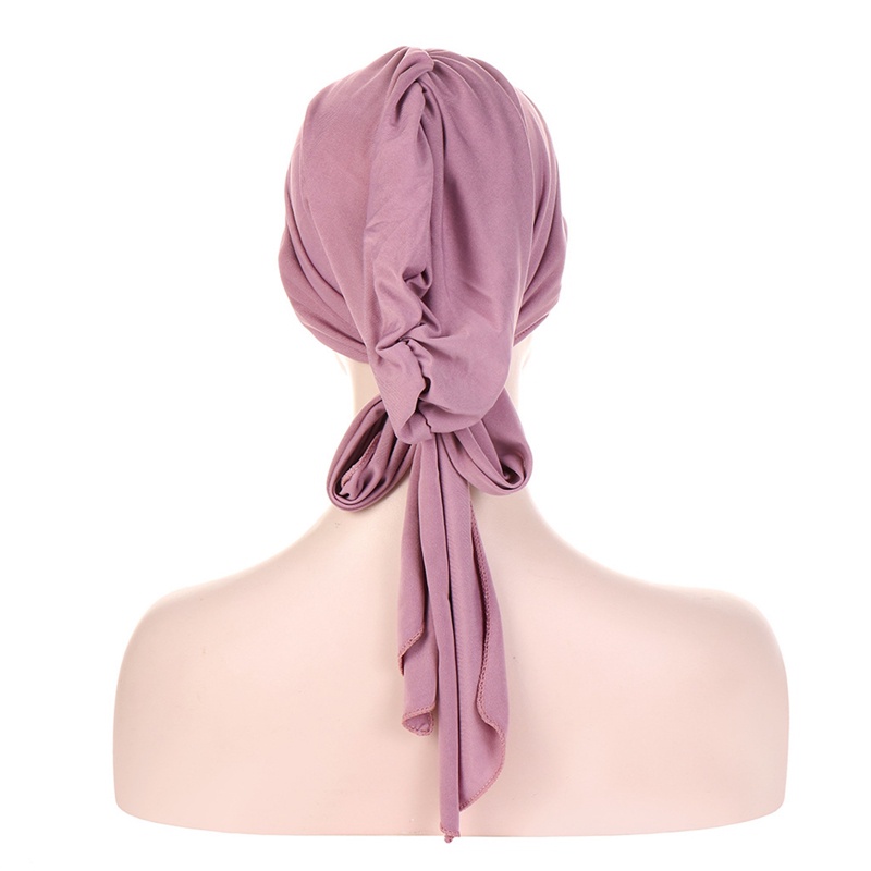 1 Mũ Turban Màu Sắc Thời Trang Cho Nữ
