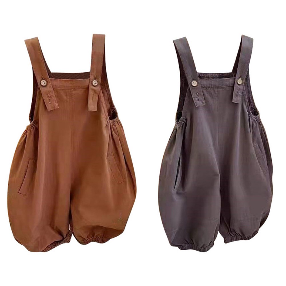 Khung Treo Đồ Dùng Em Bé Tiện Dụng Chất Lượng Cao❤Bộ Áo Liền Quần Thoải Mái Phong Cách Retro Hàn Quốc Cho Bé