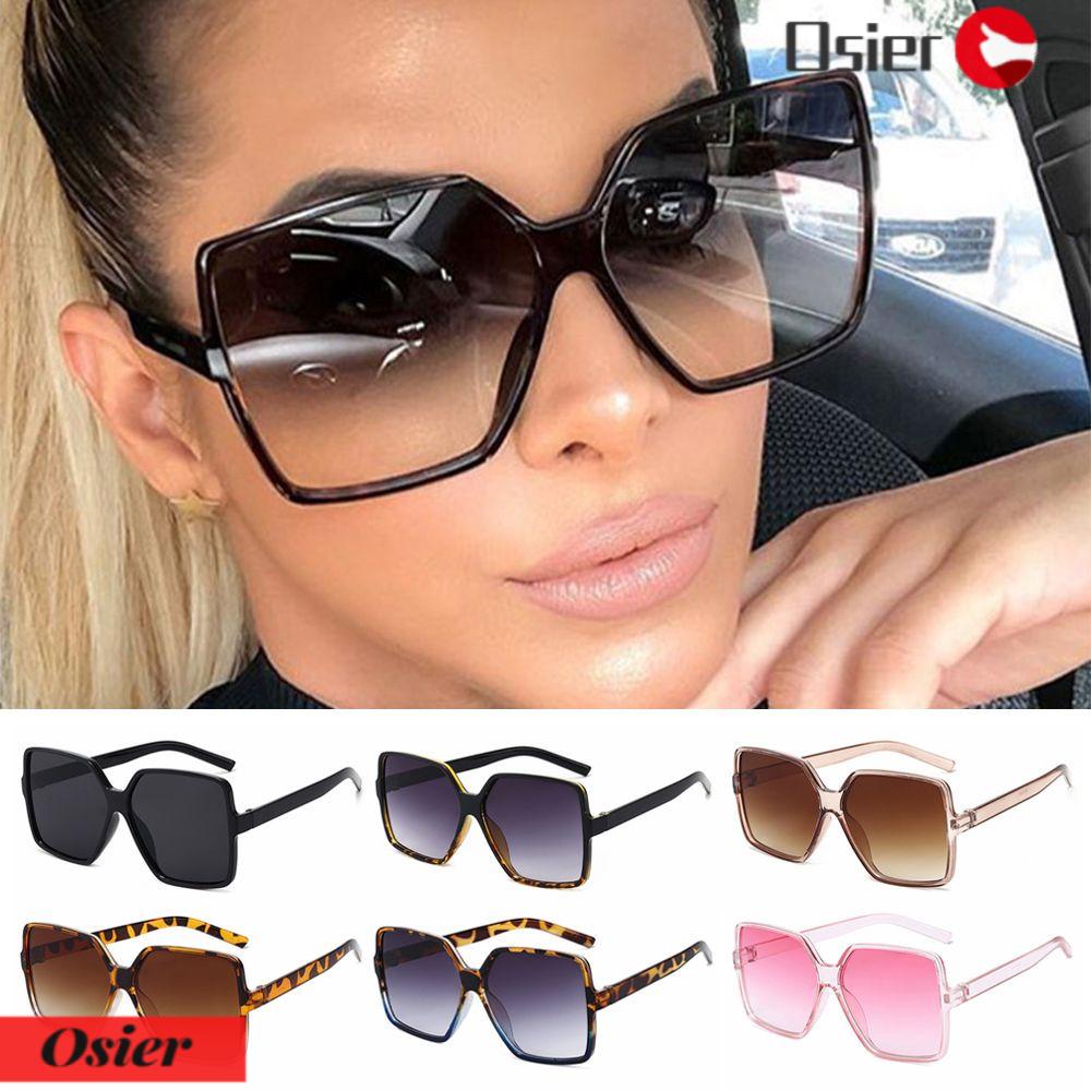 Kính Mát Gọng Lớn Tròng Vuông Kiểu Dáng Sang Trọng 1 Thời Trang