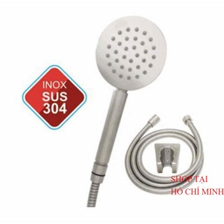 Vòi sen tắm inox 304. bộ sen tắm inox 304 full cài và dây
