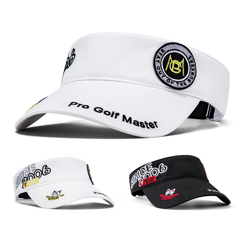 1 Mũ Tennis Chống Nắng Thoáng Khí Nhanh Khô Thêu Họa Tiết MZ044 Màu Đen