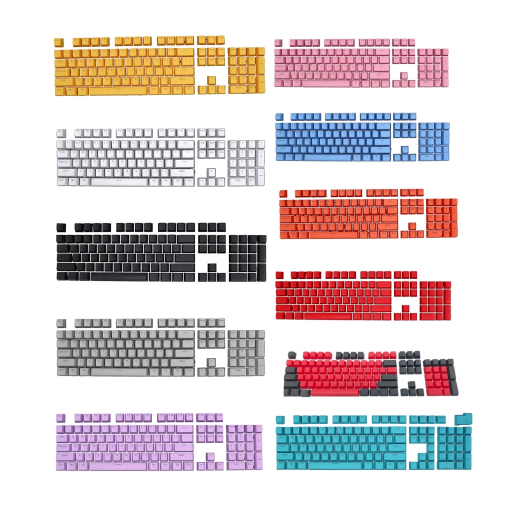 Set 104 Nút Bàn Phím Máy Tính Bằng Nhựa ABS Hình Hoa Hướng Dương